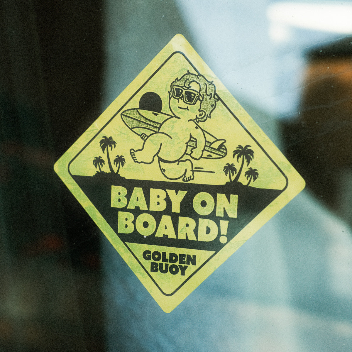 Baby On Board Window Sticker (120mm)