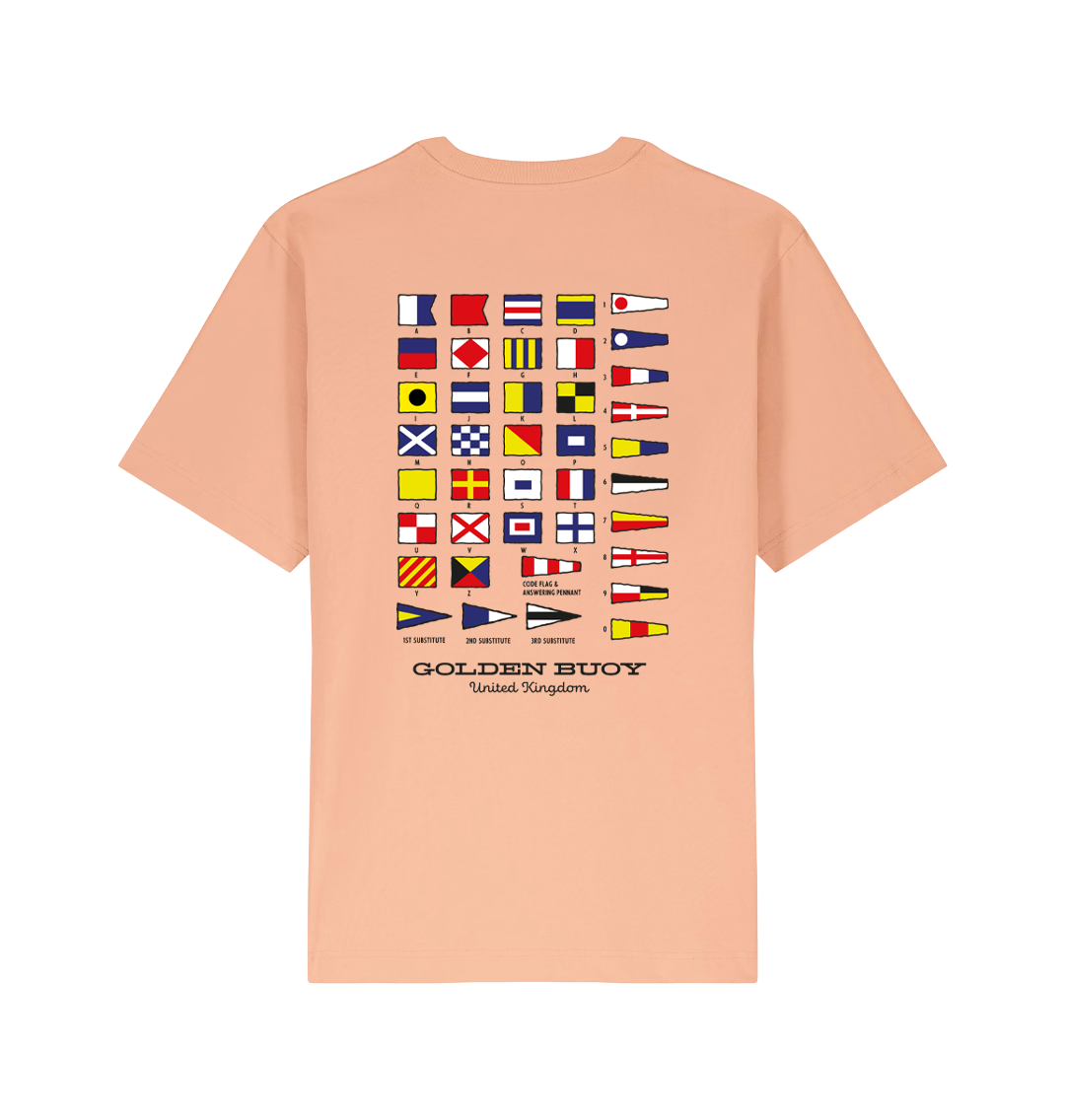 Heavyweight Oversized Racing Flags Tee